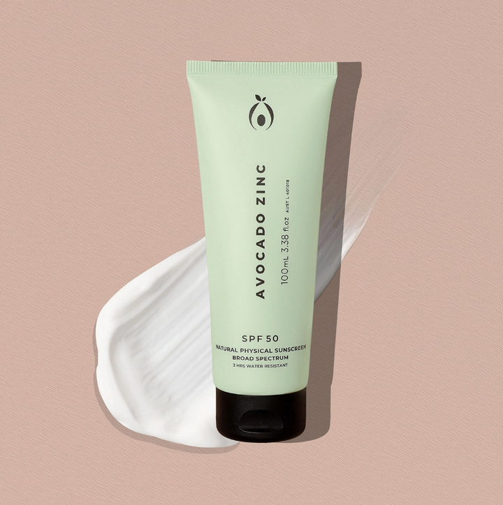 Avocado Zinc, Natural Physical Sunscreen by Marigold Skin