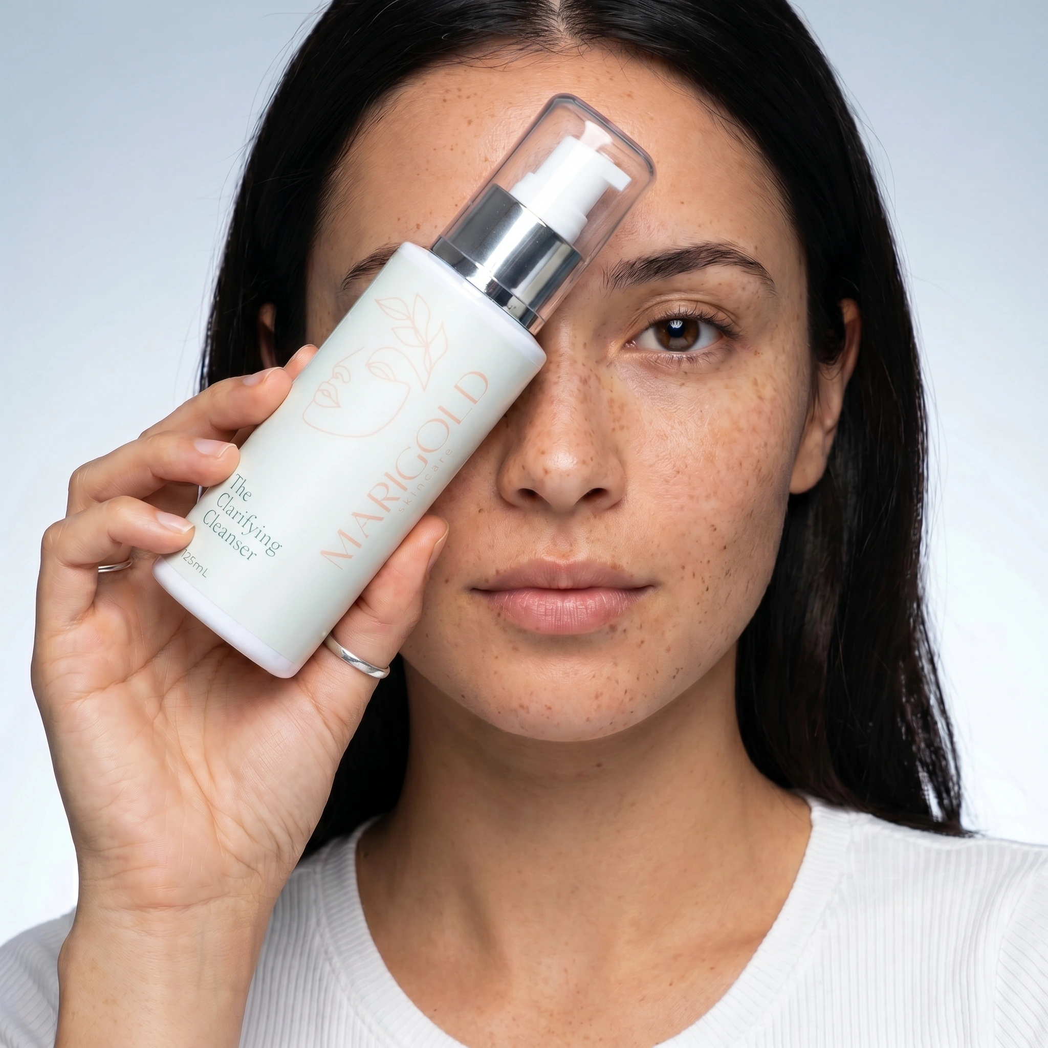 Clarifying Gel Cleanser – Green Tea & Orange Oil by Marigold Skin