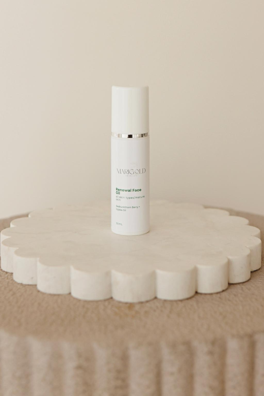 Renewal Face Oil – Natural Hydrating Facial Oil by Marigold Skin