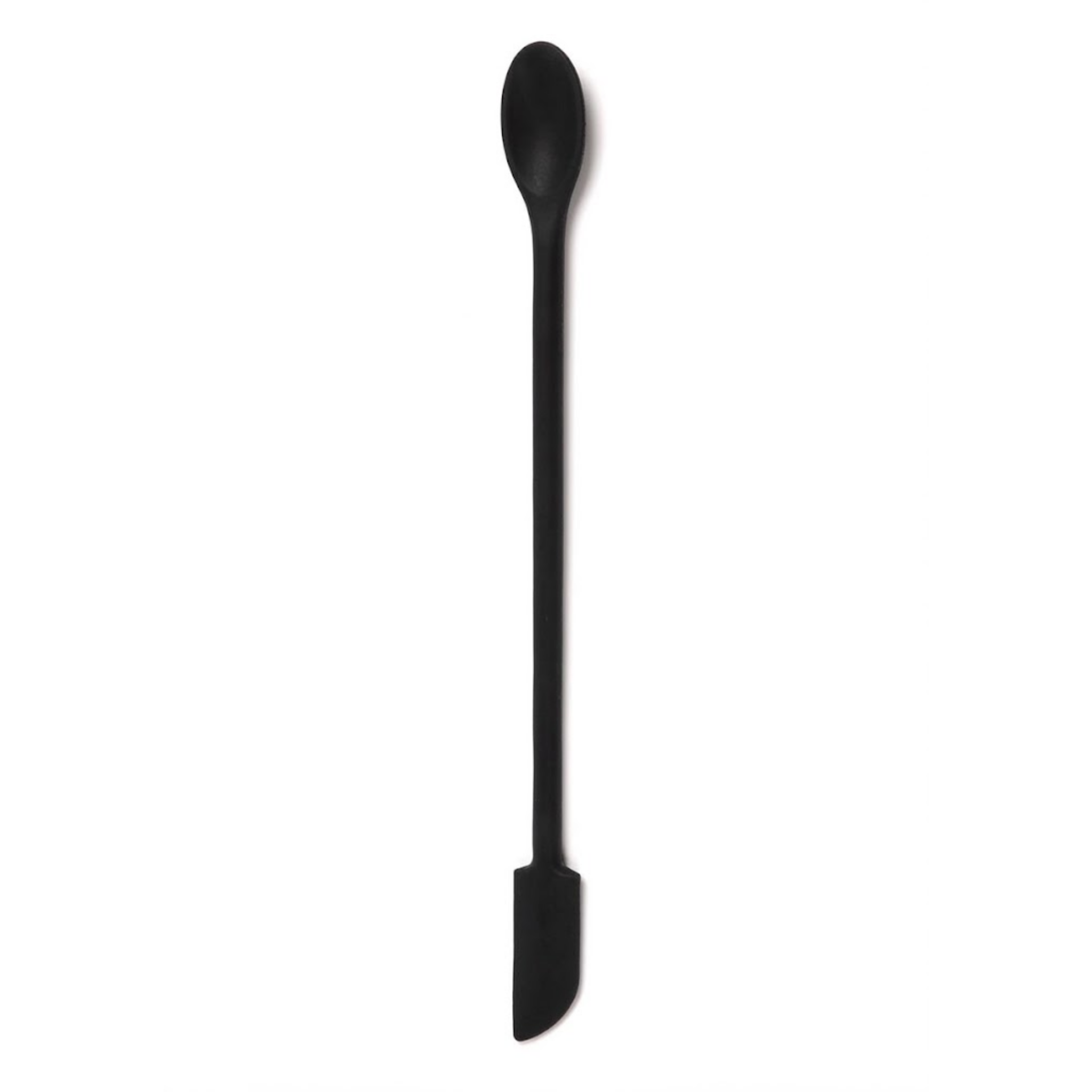 Flexible silicone Last Drop Scoop spatula set designed to retrieve remaining serum, moisturizer, and foundation from bottles and jars for zero-waste skincare use