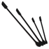 Flexible silicone Last Drop Scoop spatula set designed to retrieve remaining serum, moisturizer, and foundation from bottles and jars for zero-waste skincare use