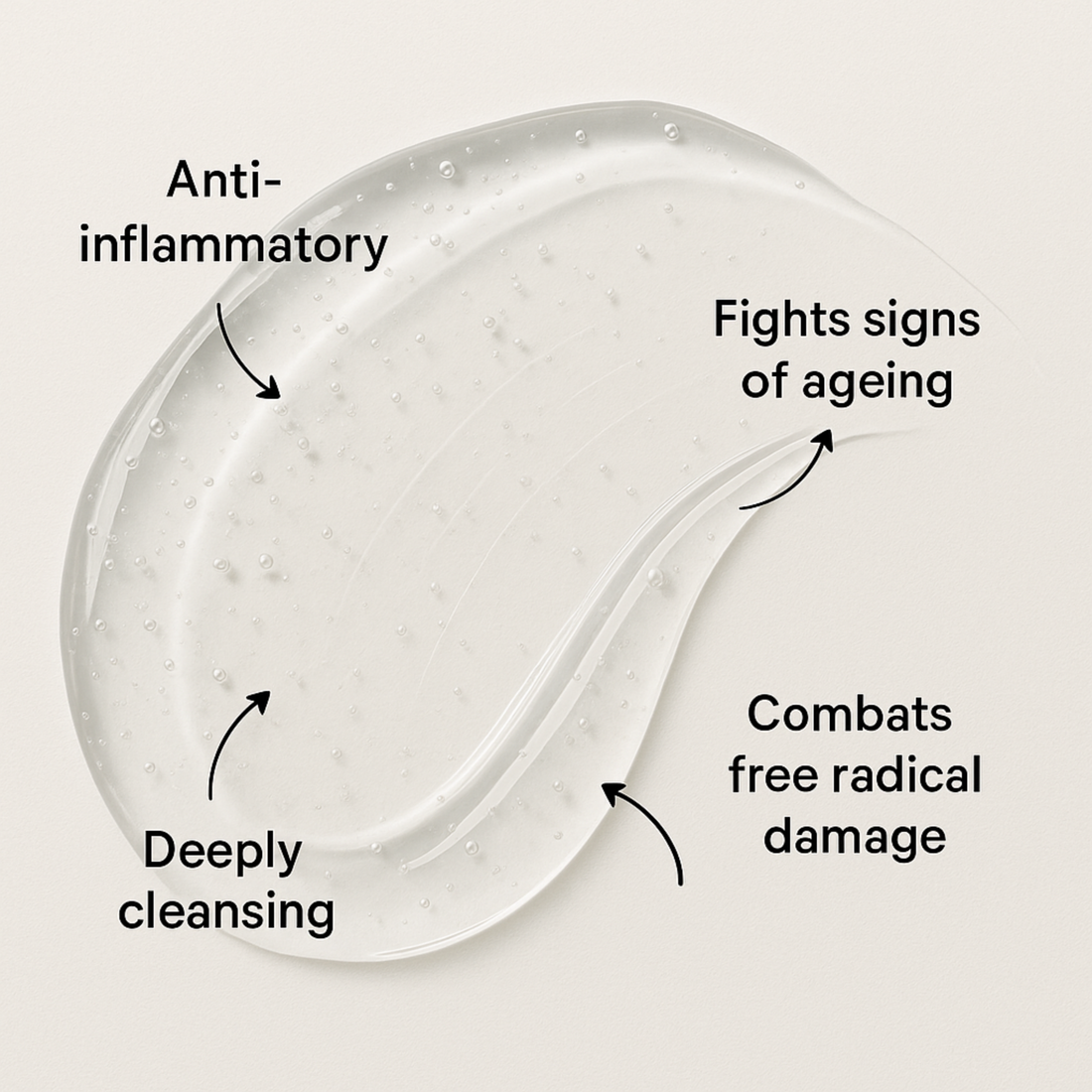 Marigold Skin Clarifying Gel Cleanser – green tea and orange oil gel cleanser for purifying, balancing, and refreshing normal to oily skin