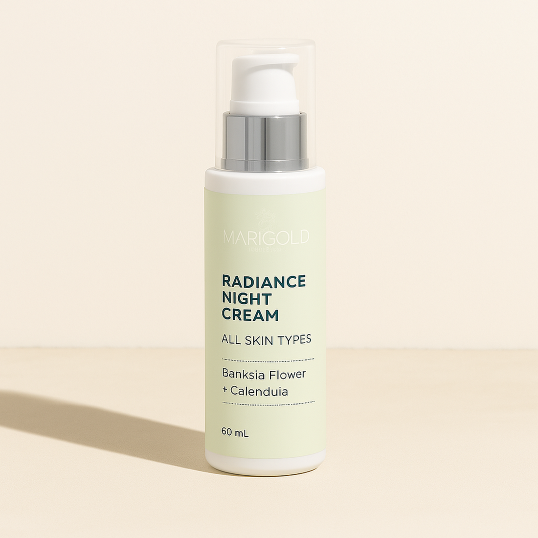 Marigold Skin Rejuvenating Lotion – lightweight face lotion with vitamin E, aloe vera, and botanical oils for hydration, smoothness, and youthful glow