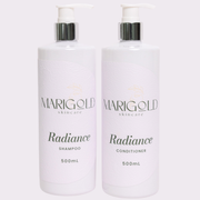 Radiance shampoo and conditioner duo for nourishing, hydrating hair with enhanced shine and smoothness thumbnail
