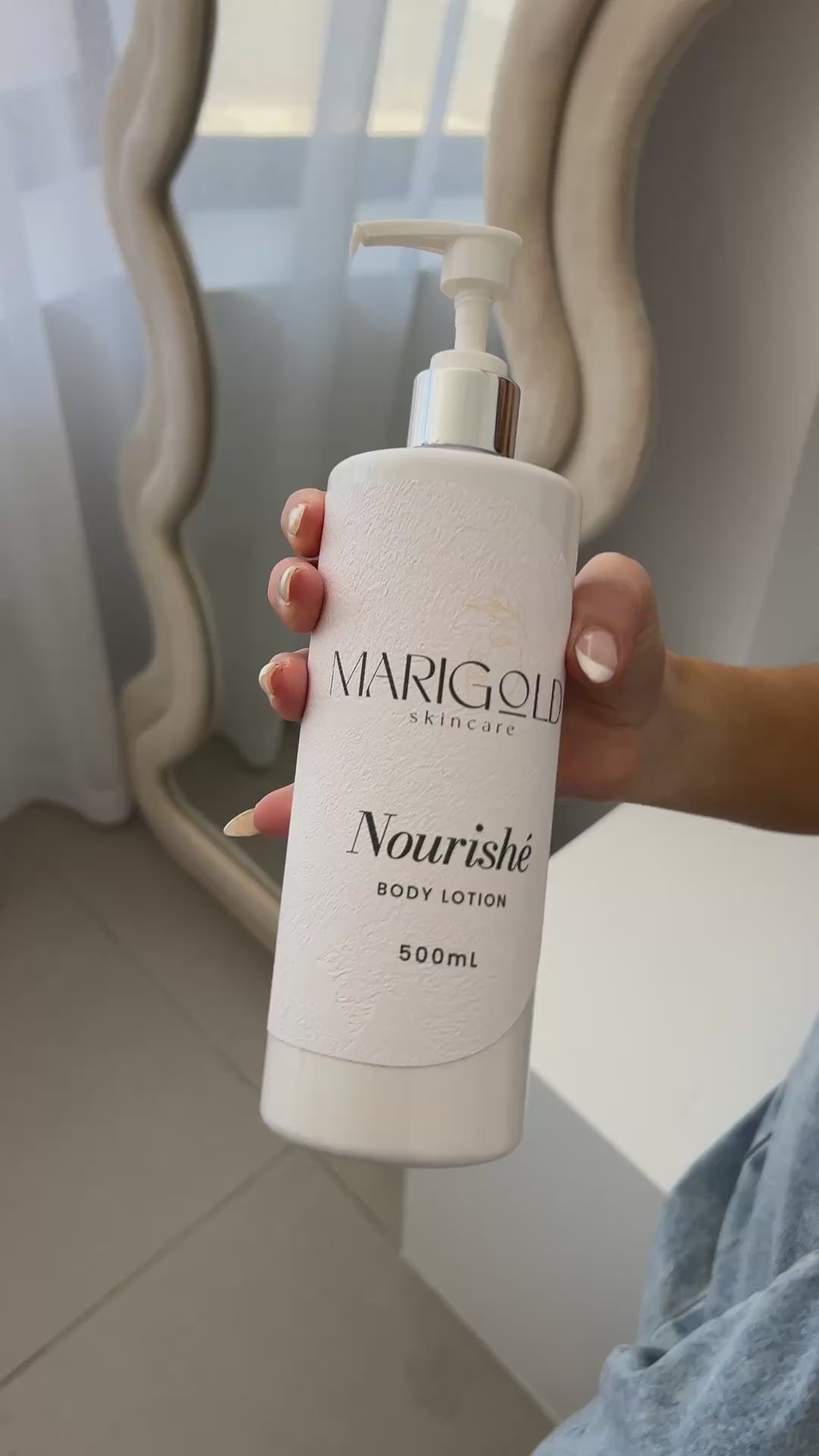 Nourishé Body Lotion – Natural Hydrating Skincare by Marigold Skin