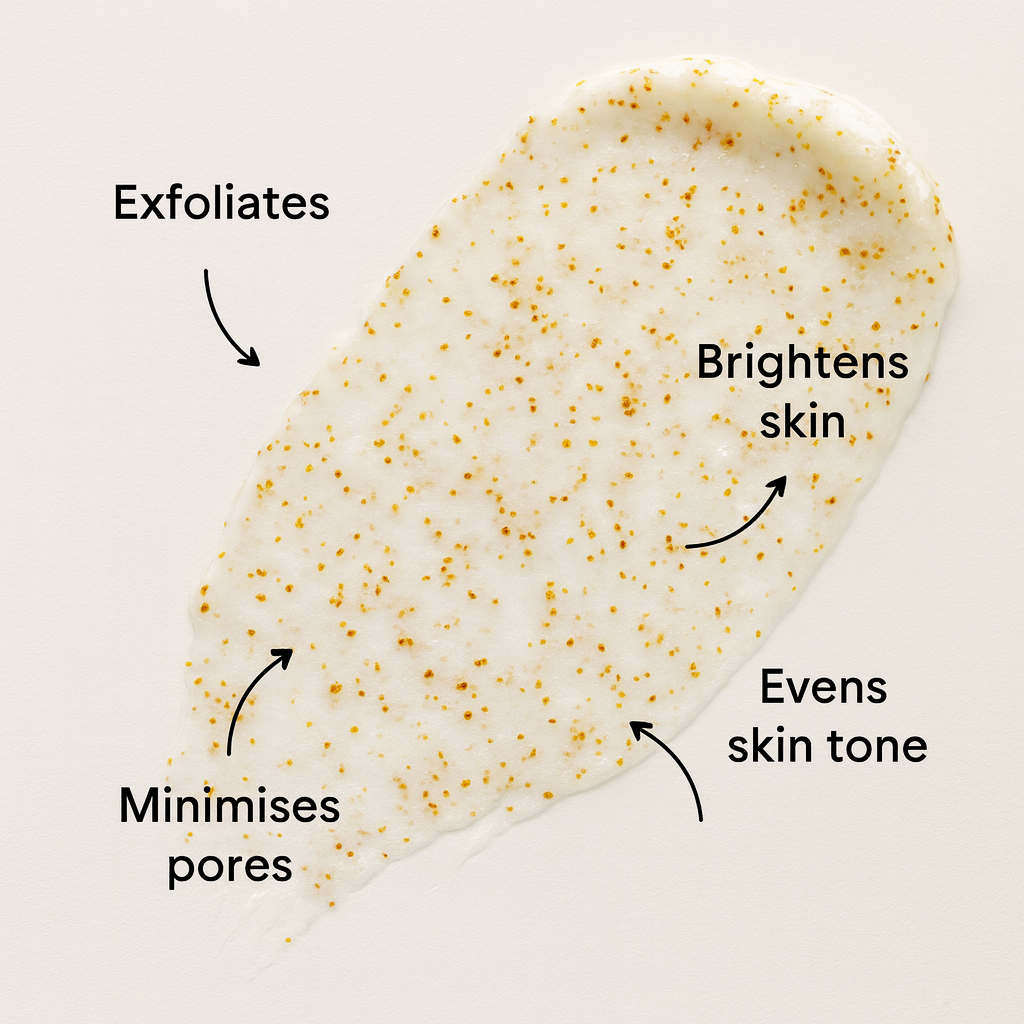 Rosehip Face Polish – Gentle Natural Exfoliant
