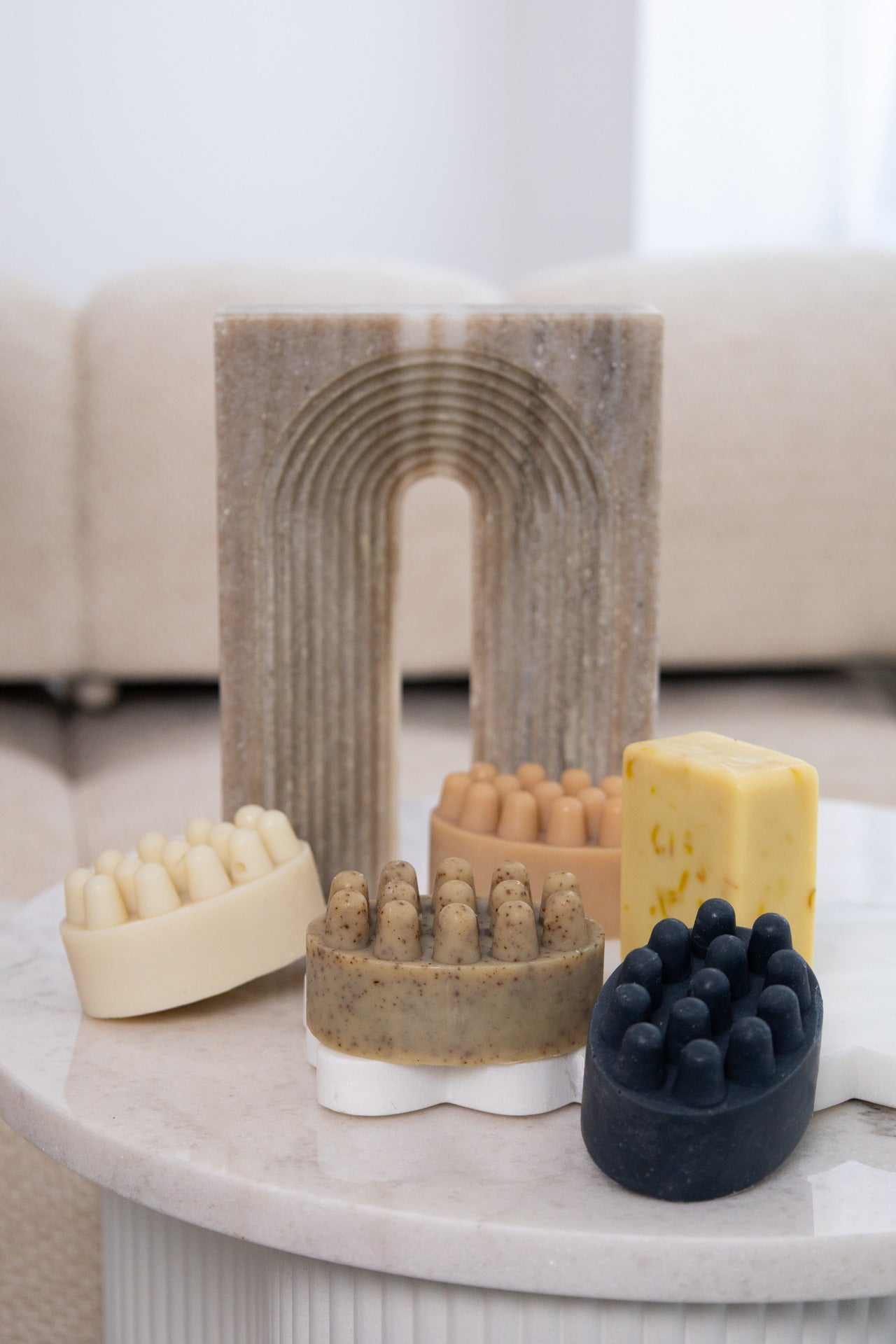 Coffee and Orange Exfoliating Body Bar by Marigold Skin